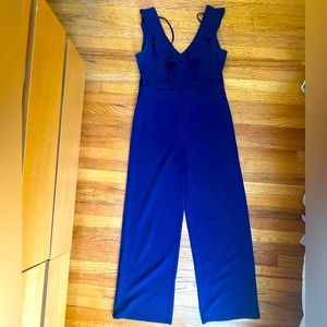 Navy blue jumpsuit